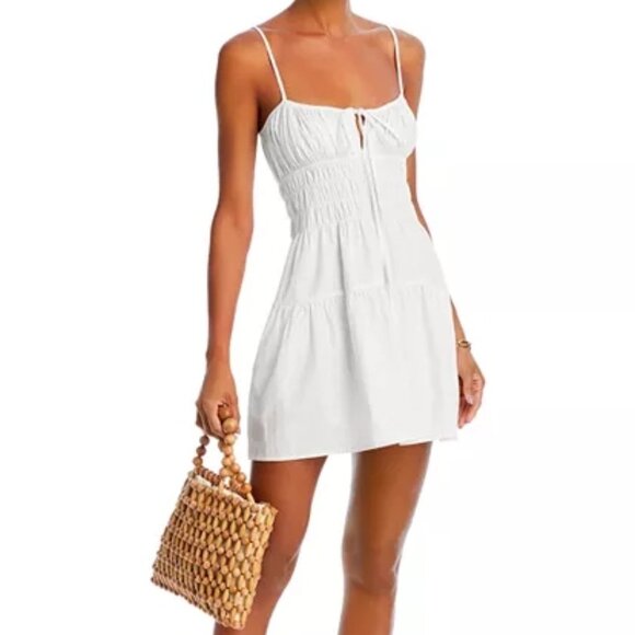 Ciao Lucia White Mini Dress NWT - Picture 2 of 4